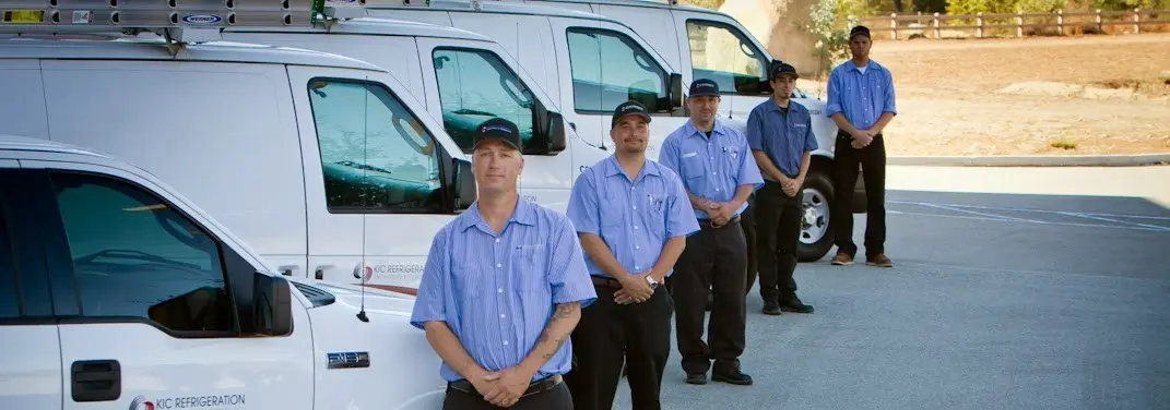 KIC Refrigeration crew ready for Mini Split Repair jobs across Port Hueneme